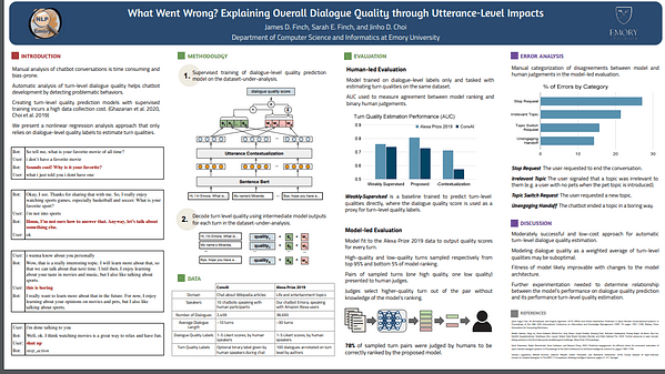 What Went Wrong? Explaining Overall Dialogue Quality through Utterance-Level Impacts