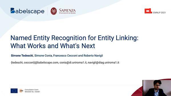 Named Entity Recognition for Entity Linking: What Works and What's Next