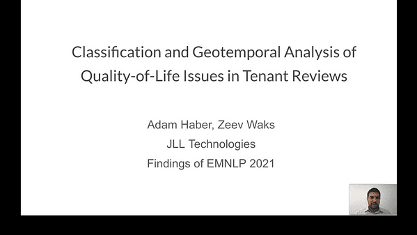 Classification and Geotemporal Analysis of Quality-of-Life Issues in Tenant Reviews