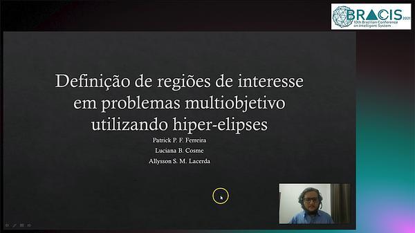 Definição de regiões de interesse em problemas multiobjetivo utilizando hiper-elipses