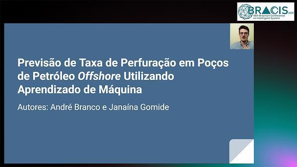 Previsão de Taxa de Perfuração em Poços de Petróleo Offshore Utilizando Algoritmos de Aprendizado de Máquina