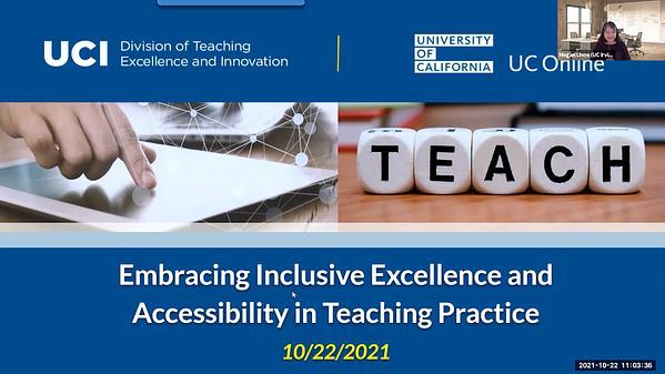 Embracing Inclusive Excellence an Accessibility in Teaching Practice