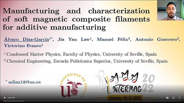 Manufacturing and Characterization of Soft Magnetic Composite Filaments for Additive Manufacturing