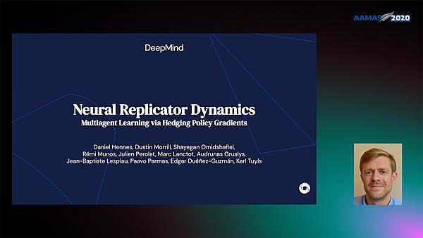 Neural Replicator Dynamics: Multiagent Learning via Hedging Policy Gradients