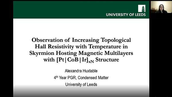 Observation of Increasing Topological Hall Resistivity with Temperature in Skyrmion Hosting Magnetic Multilayers with [Pt|CoB|Ir]xN Structure