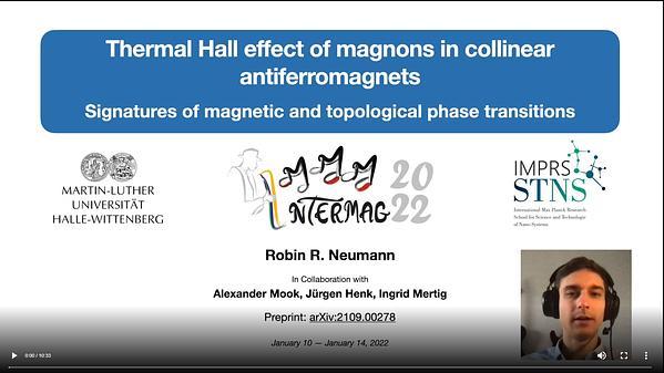 Thermal Hall Effect of Magnons in Collinear Antiferromagnetic Insulators: Signatures of Magnetic and Topological Phase Transitions