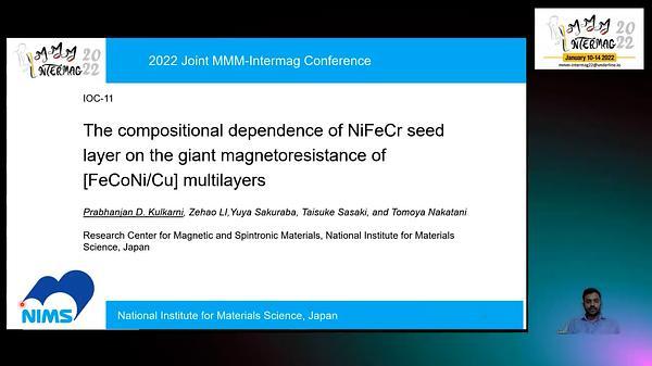 The compositional dependence of NiFeCr seed layer on the giant magnetoresistance of [FeCoNi/Cu] multilayers