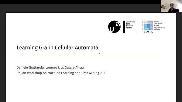 Learning Graph Cellular Automata