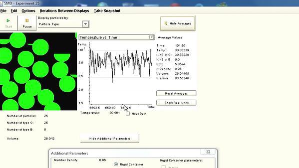 Molecular Dynamics MOOC 1.1.6. Simple Kinematic Model with VMDL