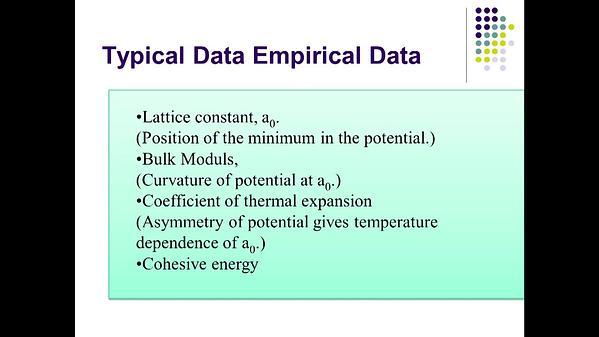 Molecular Dynamics MOOC 10.1.2. Expanding Ideas of Potential Functions