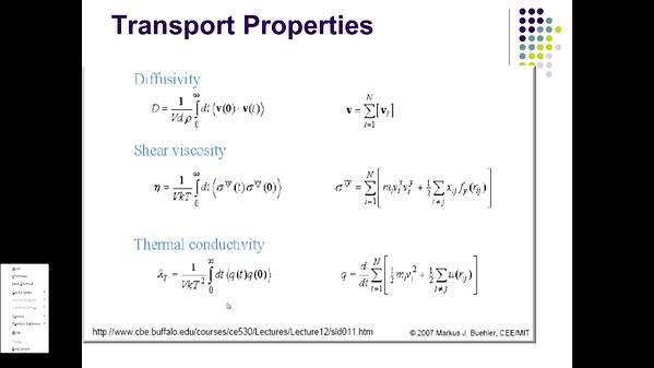 Molecular Dynamics MOOC 11.2.4. Confinement Effect