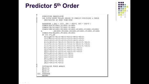 Molecular Dynamics MOOC 7.2.4. Trajectory Calculations