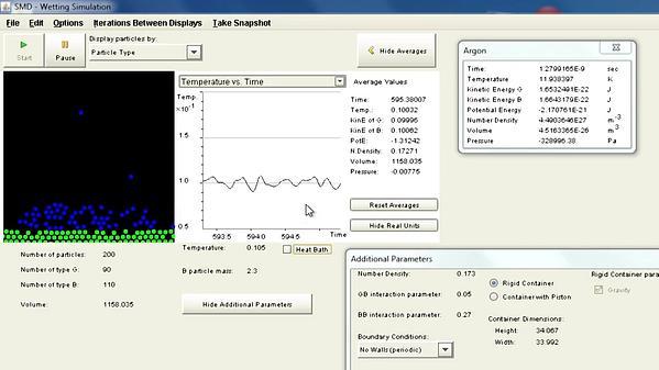 Molecular Dynamics MOOC 9.1.4. VDML simulation, T, V, N Ensemble