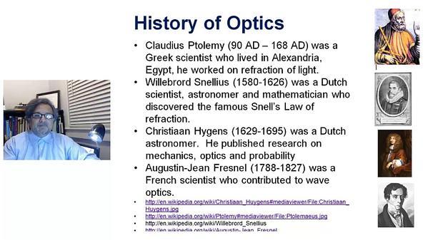 Physical Optics Segment 1: Reflection of Light