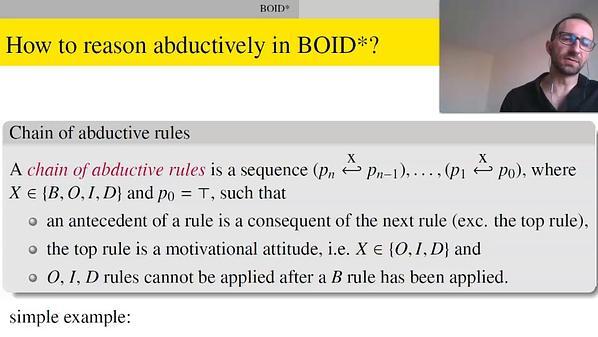 BOID*: Autonomous goal deliberation through abduction