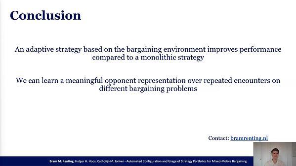 Automated Configuration and Usage of Strategy Portfolios for Bargaining