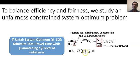 Balancing Fairness and Efficiency in Traffic Routing via Interpolated Traffic Assignment