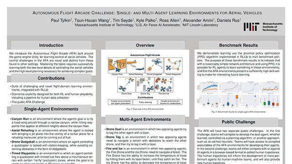 Autonomous Flight Arcade Challenge: Single- and Multi-Agent Learning Environments for Aerial Vehicles