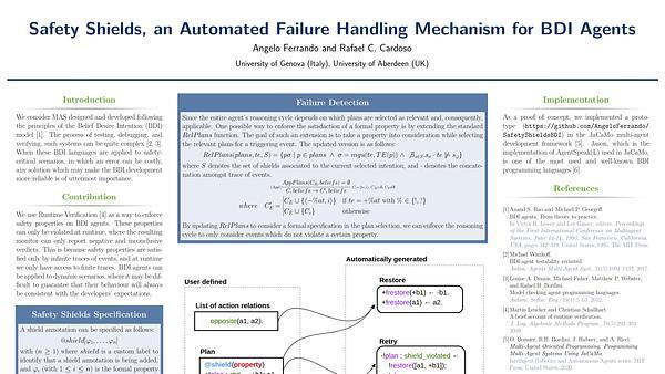 Safety Shields, an Automated Failure Handling Mechanism for BDI Agents