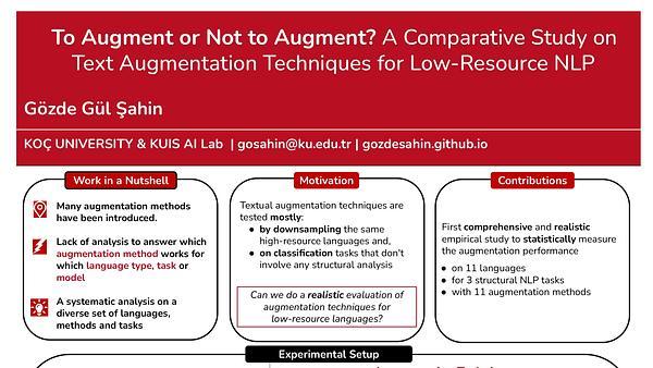 To Augment or Not to Augment? A Comparative Study on Text Augmentation Techniques for Low-Resource NLP