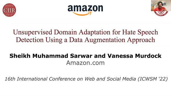 Domain Adaptive Hate Speech Detection