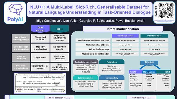 NLU++: A Multi-Label, Slot-Rich, Generalisable Dataset for Natural Language Understanding in Task-Oriented Dialogue