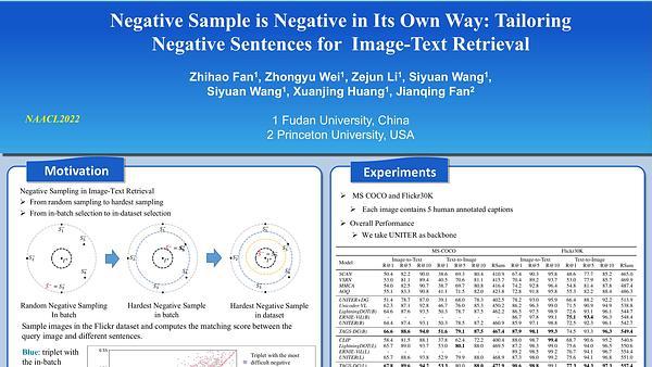 Negative Sample is Negative in Its Own Way: Tailoring Negative Sentences for Image-Text Retrieval