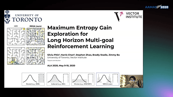 Maximum Entropy Gain Exploration for Long Horizon Multi-goal Reinforcement Learning