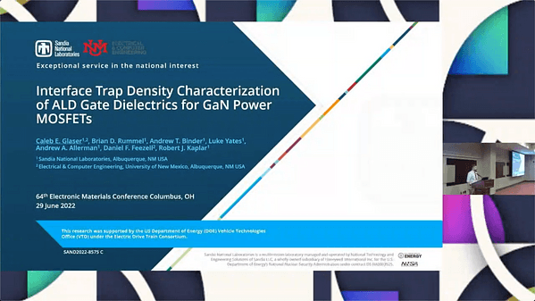 Interface Trap Density Characterization of ALD Gate Dielectrics for GaN Power MOSFETs