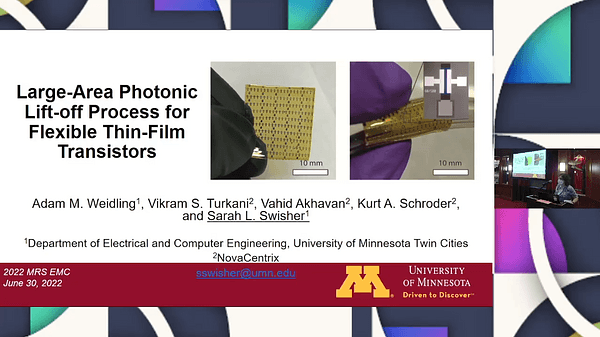 Large-Area Photonic Lift-off Process for Flexible Thin-Film Transistors