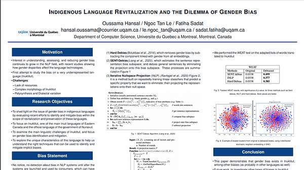 Indigenous Language Revitalization and the Dilemma of Gender Bias