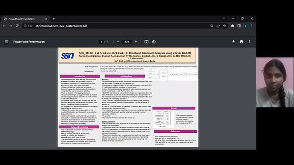 SSN_MLRG1 at SemEval-2022 Task 10: Structured Sentiment Analysis using 2-layer BiLSTM