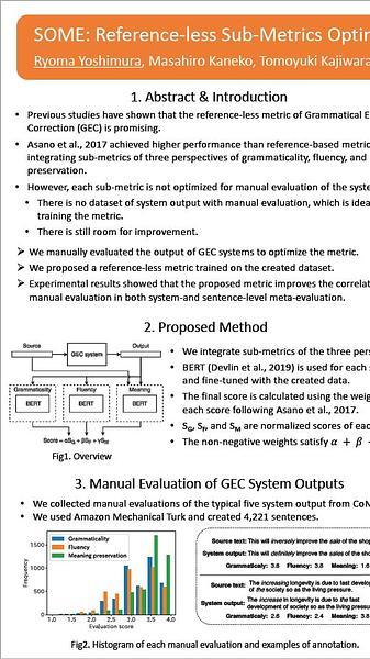 SOME: Reference-less Sub-Metrics Optimized for Manual Evaluations of Grammatical Error Correction