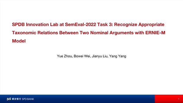 Recognize Appropriate Taxonomic Relations Between Two Nominal Arguments with ERNIE-M Model