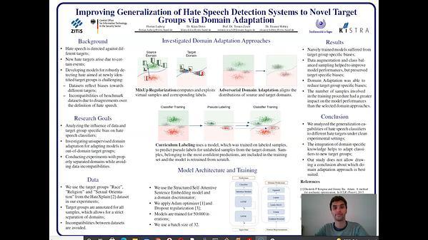 Improving Generalization of Hate Speech Detection Systems to Novel Target Groups via Domain Adaptation