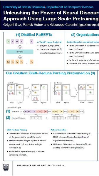 Unleashing the Power of Neural Discourse Parsers - A Context and Structure Aware Approach Using Large Scale Pretraining