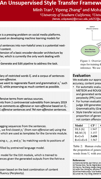 An Unsupervised Style Transfer Framework for Profanity Redaction