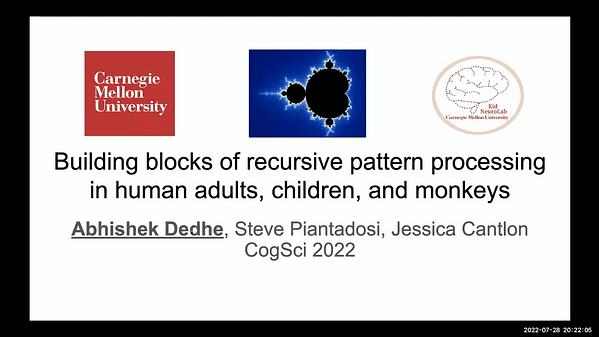 Building Blocks of Recursive Pattern Processing in Human Adults