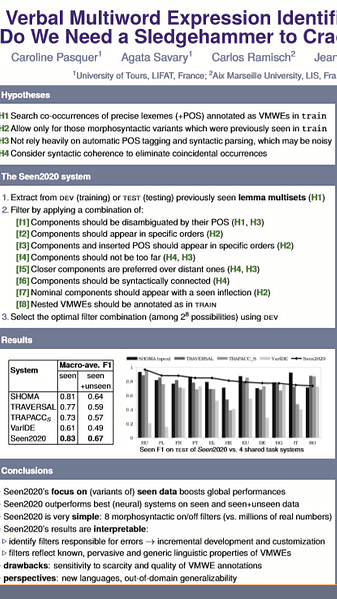 Verbal Multiword Expression Identification: Do We Need a Sledgehammer to Crack a Nut?