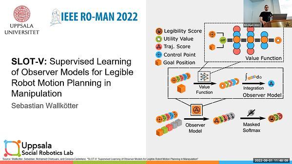 SLOT-V: Supervised Learning of Observer Models for Legible Robot Motion Planning in Manipulation