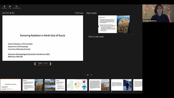 Rumoring Radiation in North-East of Russia