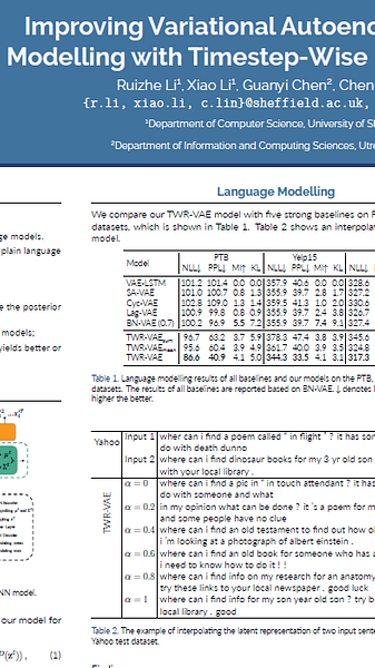 Improving Variational Autoencoder for Text Modelling with Timestep-Wise Regularisation