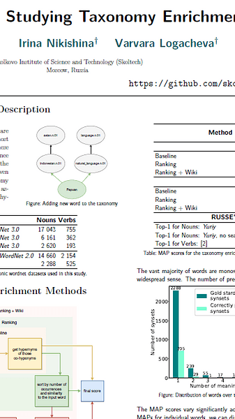 Studying Taxonomy Enrichment on Diachronic WordNet Versions