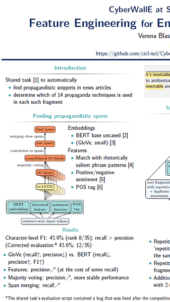 An Analysis of Feature Engineering for Ensemble Models for Propaganda Detection