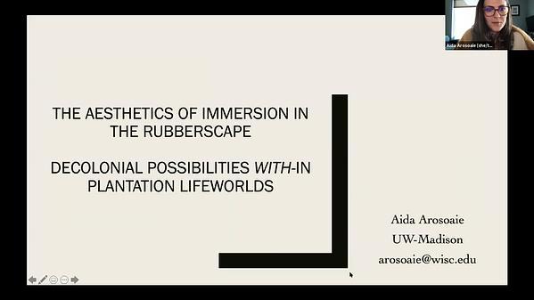 Aesthetics of possibility within plantation lifeworlds Rubber in the life and work of Malaysian artist Shooshie Sulaiman