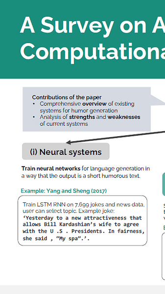 A Survey on Approaches to Computational Humor Generation