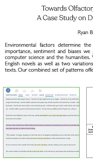 Towards Olfactory Information Extraction from Text: A Case Study on Detecting Smell Experiences in Novels