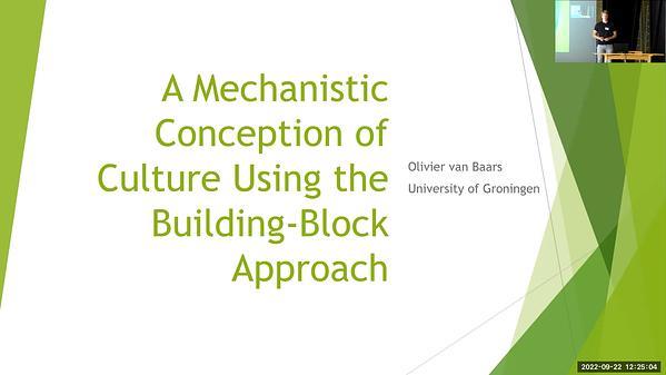 Synthesising the Social Sciences Through a Mechanistic Conception of Culture for Cultural Evolutionary Science