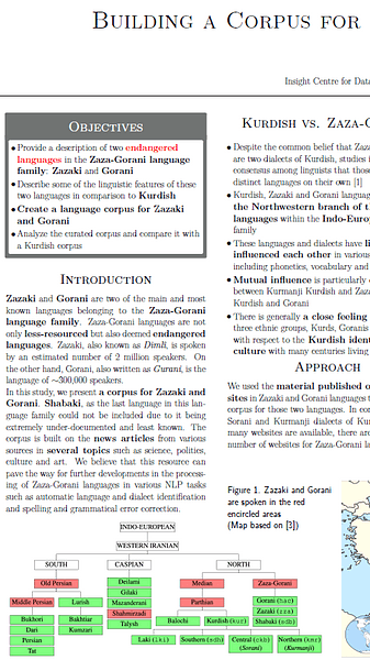 Building a Corpus for the Zaza–Gorani Language Family