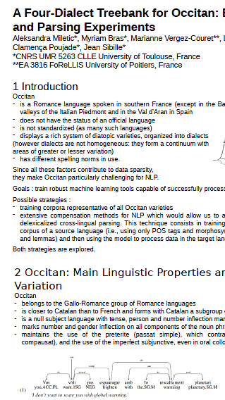 A Four-Dialect Treebank for Occitan: Building Process and Parsing Experiments